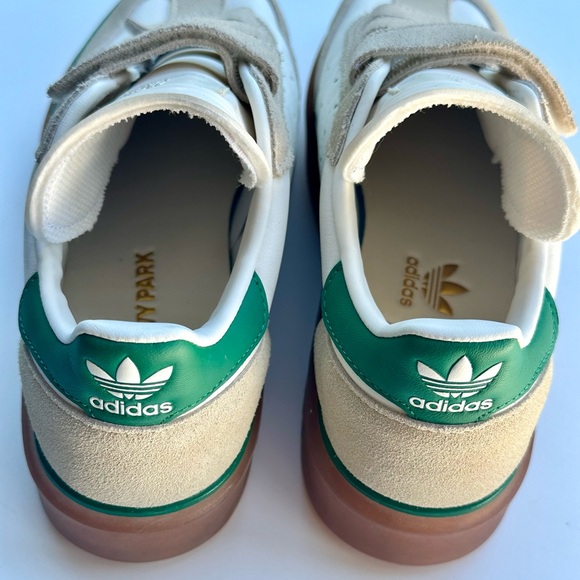 New Adidas Ivy Park x Super Sleek 3 Strap Wonder White Gum Women’s Sneakers, 9.5 - Picture 12 of 16